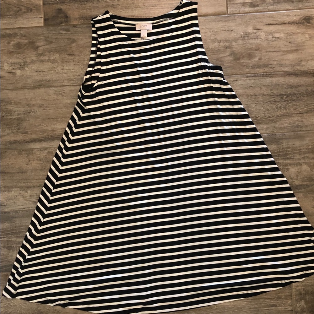 Sleeveless Swing Dress from Loft